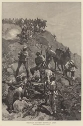 Hegyi üteg, egyiptomi hadsereg